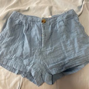 Blue shorts only worn a few times